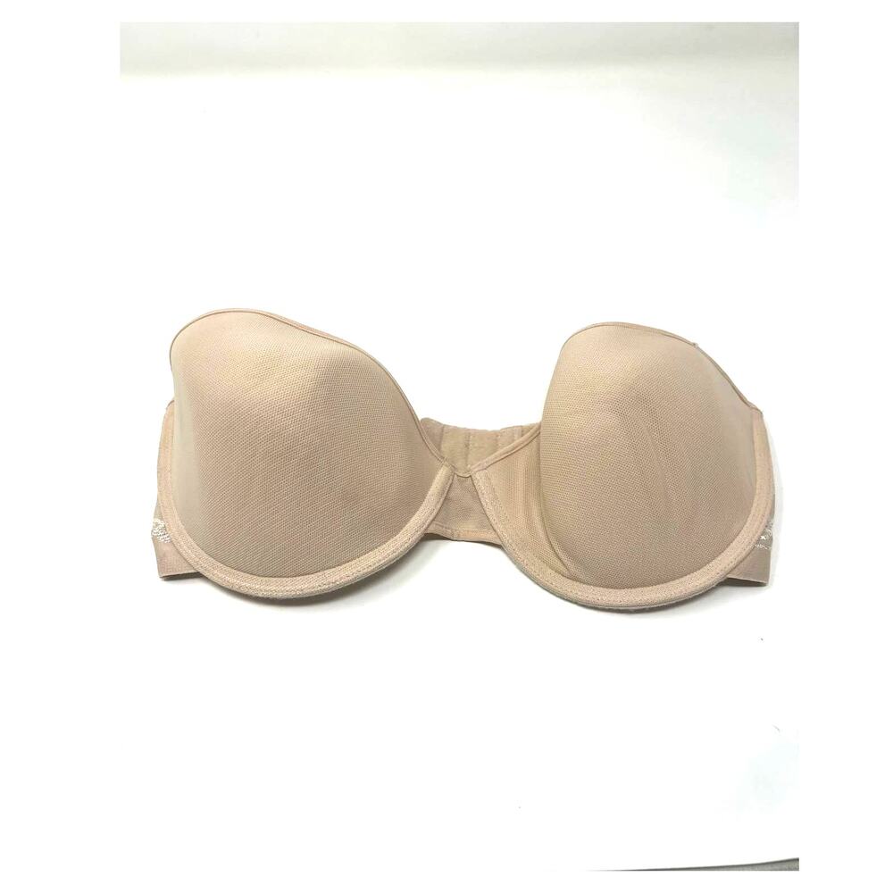 Wacoal Sz 32D Women's Beige Intrigue Contour Demi Convertible Bra